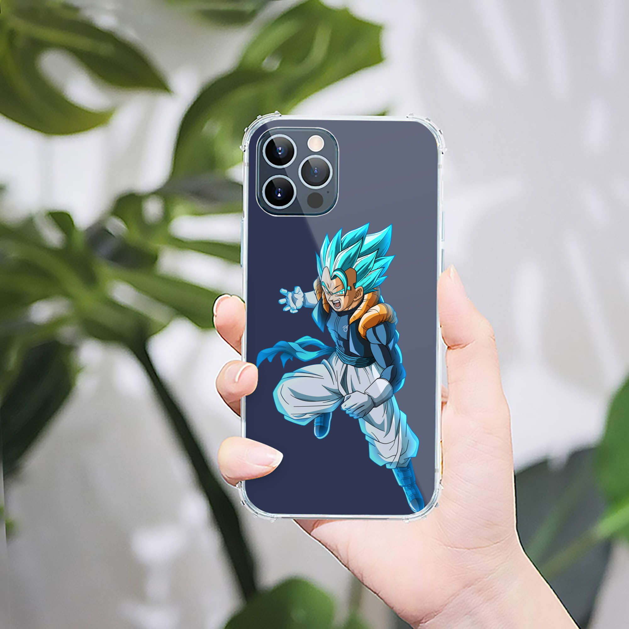 （画像用） ドラゴンボール ベジータ四世（Bejīta Yonsei）DRAGON BALL Vegeta IV 【iPhone 12シリーズ対応】透明スマホケース（クリアソフトケース）